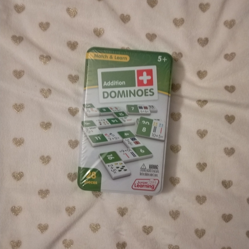 📚🎨 3/$15 *NWT* Junior Learning Addition Dominoes For Kids
